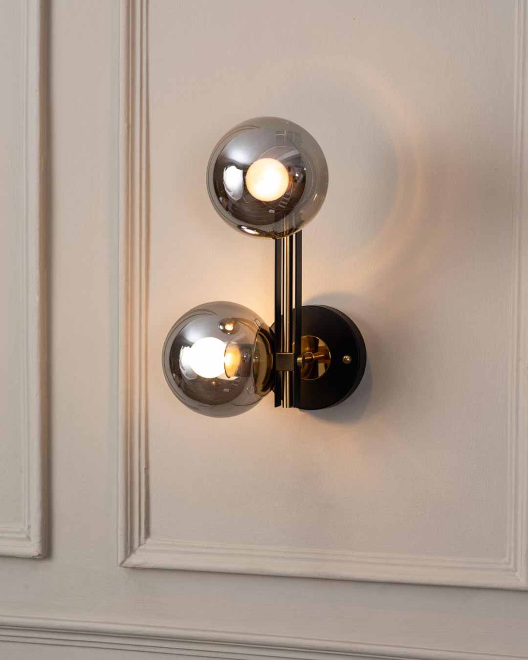 Double Linear Sconce
