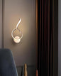 Curved Flow LED Wall Light