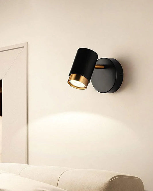 Pictures Black Cylindrical Spotlight 9W