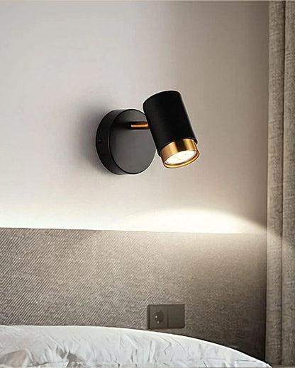 Pictures Black Cylindrical Spotlight 9W