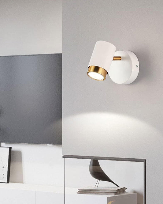 Pictures White Cylindrical Spotlight 9W