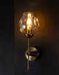 Glow Glass Wall Light